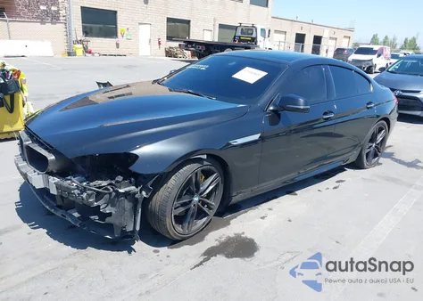 2016 BMW 650I Gran Coupe z USA, uszkodzony, nr VIN WBA6D4C52GD977458